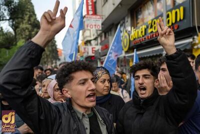 اعتراضات گسترده، درگیری‌ و آشوب در ترکیه پس از انتخابات/ علت اعتراض کردها در وان چیست؟ ویدئو و تصاویر