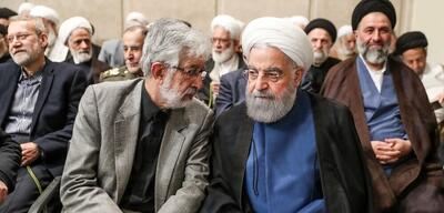 عکس| قاب خاص از همنشینی حسن روحانی و حداد عادل