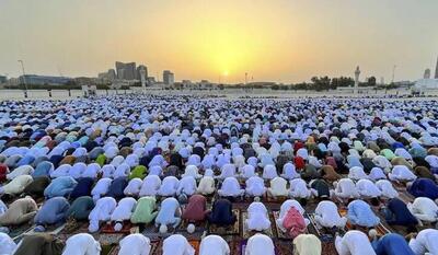 دیدنی ترین عکس های نماز عید فطر