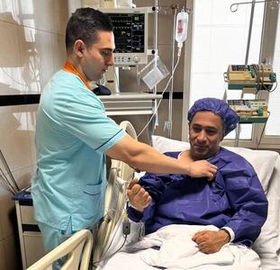 داوود عابدی، مجری ورزشی شبکه خبر در بخش قلب بیمارستان بستری شد