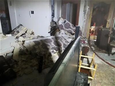 انفجار درون منزل ۲ طبقه در شیراز یک فوتی و ۳ مصدوم به همراه داشت