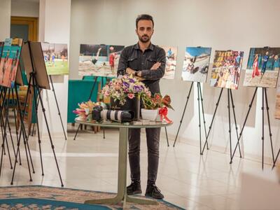 حضور عکاس ایسنا یزد در نمایشگاه عکس‌های برتر سال «دوربین.نت»
