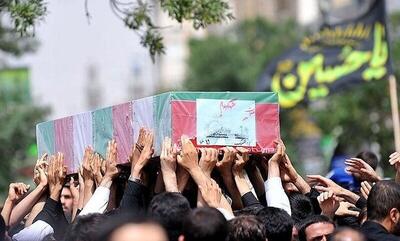 ببینید | اولین تصاویر از وداع مردم تهران با شهیدان سردار زاهدی و صالحی روزبهانی