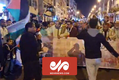 تظاهرات ضدصهیونیستی در مغرب