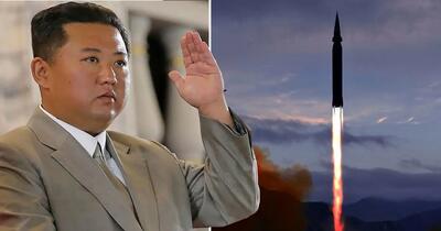 خودنمایی رهبر کره شمالی کنار موشک جدید مافوق صوت!+ فیلم