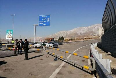 جاده چالوس و آزادراه تهران - شمال یک‌طرفه می‌شود