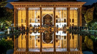 هنر و زیبایی در کاخ چهل ستون اصفهان (فیلم)