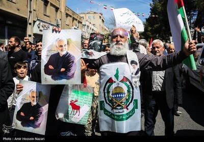 تشییع پیکر مطهر شهید علی آقا بابایی و راهپیمایی روز قدس در قزوین