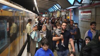 جابه‌جایی بیش از ۵۰۰ هزار نفر در روز قدس با مترو