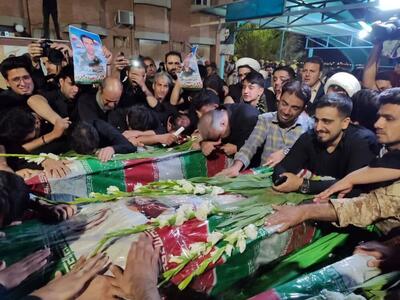 شهدای امنیت استان یزد تشییع و تدفین شدند