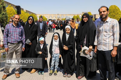 حضور خانوادگی در روز قدس اصفهان