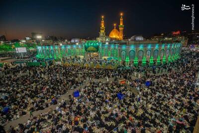 عکس/ آخرین شب جمعه ماه مبارک رمضان در جوار حرم سیدالشهدا(ع)