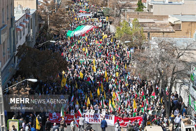 راهپیمایی روز جهانی قدس - زنجان