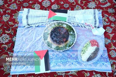 برگزاری پویش جهانی «پخت مقلوبه فلسطینی» در قم