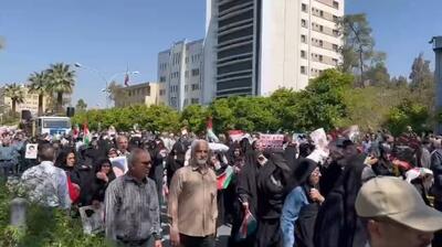 راهپیمایی روز جهانی قدس در شیراز آغاز شد