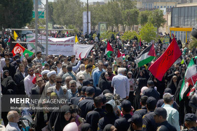 راهپیمایی روز جهانی قدس - بوشهر