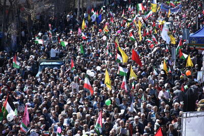 خشم امت اسلامی در روز قدس ماهیت اسرائیل را بر باد داد