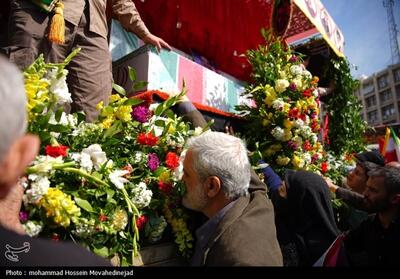 راهپیمایی متفاوت مردم یزد در روز قدس با تشییع شهدای امنیت - تسنیم