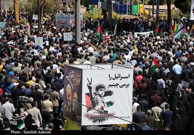 راهپیمایی باشکوه مردم کرمان در روز قدس + تصاویر - تسنیم