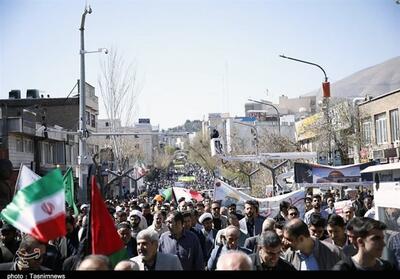 روایت خبرنگار تسنیم از راهپیمایی روز قدس در کردستان - تسنیم
