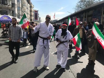 شکوه حضور ایرانیان در راهپیمایی روز قدس + عکس