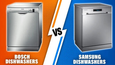 ظرفشویی بوش بهتر است یا سامسونگ؟ (راهنمای جامع)