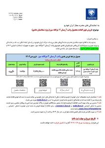 فروش فوق‌العاده ایران خودرو از دوشنبه ۲۰ فروردین ۱۴۰۳ +جدول قیمت