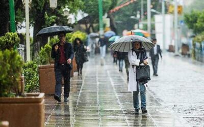 هشدار به تهرانی ها؛ بارش باران و رعد و برق در ۲۴ استان