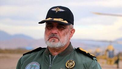 بازدید امیر خلبان قربانی از گروه ۴۴ توپخانه نیروی زمینی ارتش