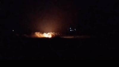 انفجار مهیب در خط لوله نفت روسیه در منطقه روستوف+ فیلم
