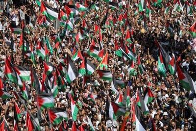 تظاهرات اردنی‌ها در حمایت از غزه برای سیزدهمین روز متوالی