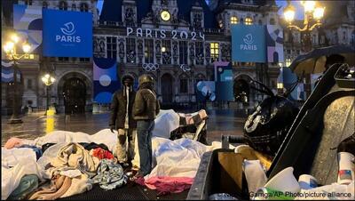 پاکسازی اجتماعی در آستانه المپیک پاریس؛ پلیس به اردوگاه پناهجویان حمله کرد