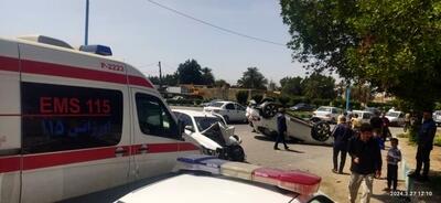 10 کشته و مصدوم در تصادفات روز جمعه اصفهان/ انتقال مصدومان به بیمارستان