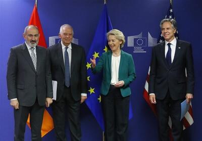 واکنش مسکو و باکو به نشست ارمنستان، آمریکا و اتحادیه اروپا - تسنیم