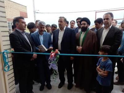 سالن ورزشی روستای هفت چشمه آبدانان افتتاح شد