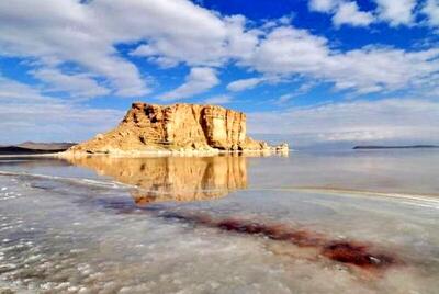 دریاچه ارومیه چقدر آب دارد؟/ بزرگترین دریاچه شور خاورمیانه وسعت یافت