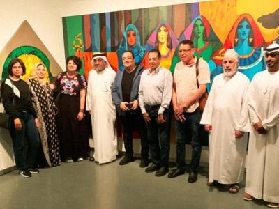 سی و نهمین نمایشگاه سالانه انجمن هنرهای زیبای امارات در موزه هنر شارجه