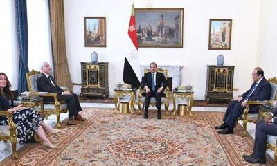 هشدار رئیس‌جمهور مصر به رئیس سیا درباره گسترش دامنه جنگ غزه