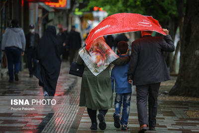 ورود سامانه بارشی به استان قزوین