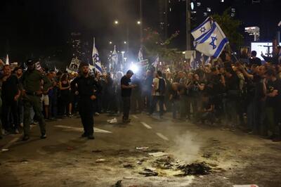 حمله با خودرو به تظاهرات ضد نتانیاهو/ تشدید دو قطبی در اسراییل