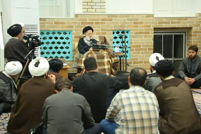 گزارش تصویری: جلسات علمی دفتر حضرت آیت الله شبیری زنجانی در ماه مبارک رمضان | خبرگزاری بین المللی شفقنا