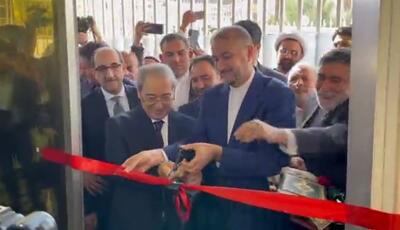 افتتاح ساختمان جدید کنسولگری ایران در سوریه +ویدیو