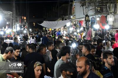 (تصاویر) بازار آبادان در آستانه عید فطر