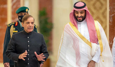دیدار نخست‌وزیر پاکستان و ولیعهد عربستان در مکه