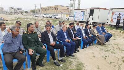 عملیات اجرایی پروژه احداث ثبت اسناد و املاک شهرستان دیر بوشهر آغاز شد