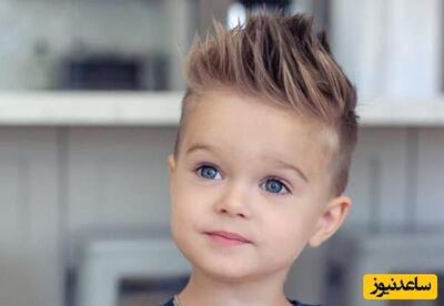 خلاقیت آرایشگرِ عاشق برند اَپل در اصلاح موی پسرش به شکل این لوگو+عکس/ آخه این چه کاری بود کردی با این طفل معصوم