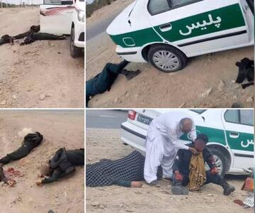 سیستان و بلوچستان/ حمله به ۲ خودروی انتظامی توسط جیش‌الظلم