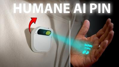 اولین تصاویر از زیر پوسته دستگاه هوش مصنوعی Humane AI Pin منتشر شد