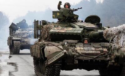 (ویدیو) تانک عجیب روس‌ها در نبرد با اوکراین
