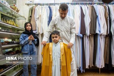 (تصاویر) بازار اهواز در آستانه عید فطر